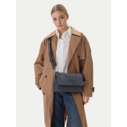 TOUS Дамска чанта Kaos Mini Lines Audree 2002183347 Сив