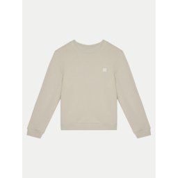Calvin Klein Jeans Суитшърт Mono Mini Badge IU0IU00570 Бежов Regular Fit