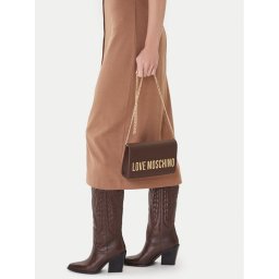 LOVE MOSCHINO Дамска чанта JC4121PP0NKD031A Кафяв
