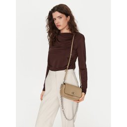 Calvin Klein Jeans Дамска чанта K60K613049 Бежов