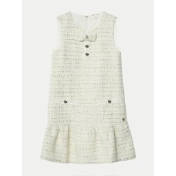 Guess Ежедневна рокля J5RK05 WGXO0 Екрю Regular Fit