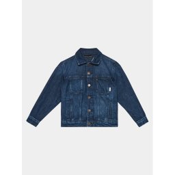Tommy Hilfiger Дънково яке Oversized Trucker Bleach KB0KB08135 Син Regular Fit
