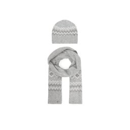 Guess Комплект шал и шапка W5PZ18 Z3LQ0 Сив