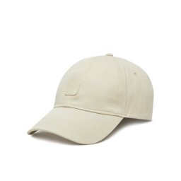 Calvin Klein Jeans Шапка с козирка Mono Leather Patch Twill Cap LV04K5052G Бял