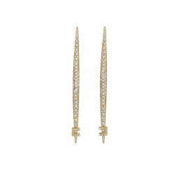 Elisabetta Franchi Обици OR-31A-56E2-V300 Златист