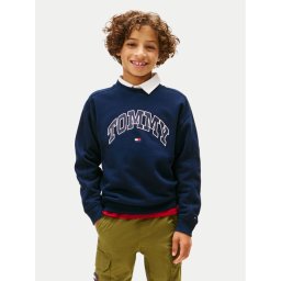 Tommy Hilfiger Суитшърт Varsity KB0KB09899 Тъмносин Regular Fit