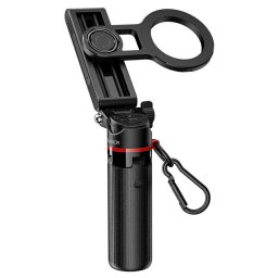 ESSAGER 4 в 1 мини селфи стик с магнитна стойка, Bluetooth дистанционно и статив - 364mm