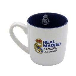 Real Madrid Порцеланова чаша бялосиня