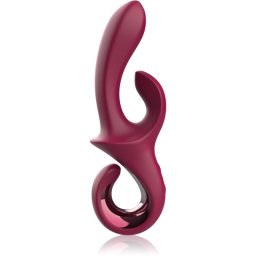 Dream Toys Glam Duo вибратор със стимулиране на клитора 22.7 см