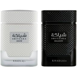 Khadlaj Shiyaaka Snow & Khadlaj Shiyaaka Shadow Унисекс парфюми комплект 2 x 100 ml