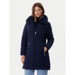DKNY Зимно яке DLEMPN46 Тъмносин Slim Fit