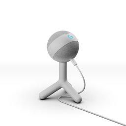 Logitech G Yeti Orb - USB гейминг микрофон с RGB LIGHTSYNC и Blue VO!CE - бял