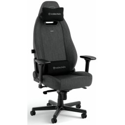 Геймърски стол noblechairs Legend TX Anthracite (NBL-LGD-TX-ATC), до 150kg, тапицерия от студена пяна, стоманена база, сив