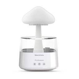 Овлажнител на въздух Rohnson R-9519, 0.45 l резервоар, 3 функции, бял