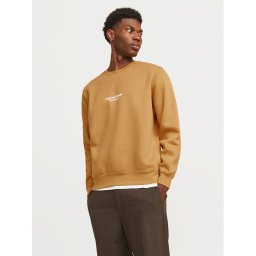 Jack & Jones Суитшърт Vesterbro 12241694 Бежов Relaxed Fit