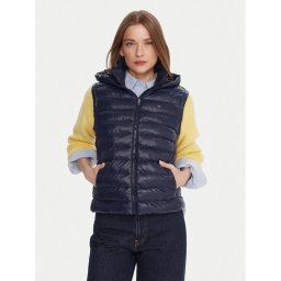 Tommy Hilfiger Жилетка за костюм WW0WW47352 Тъмносин Slim Fit