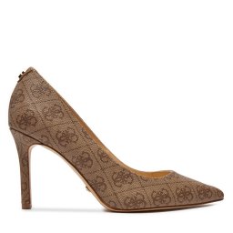 Обувки на ток Guess Dabbey 2 FLTDB2 FAL08 Бежов