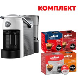 Кафе машина Lavazza A Modo Mio Jolie Evo, 1250 W, бяла, в ко