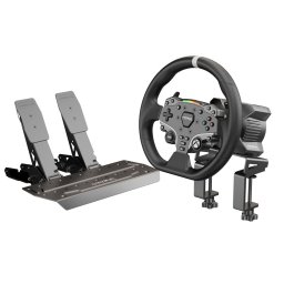 Волан с педали MOZA R3 Bundle, за PC, черен