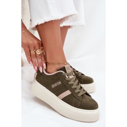 BIG STAR SHOES Дамски Кросове На Платформа Big Star