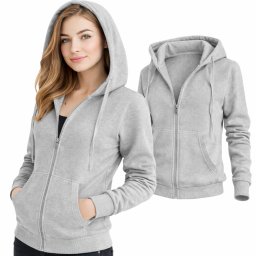 J.STYLE Дамски суичър с цип