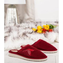 Дамски чехли Natural Style NS-038 Бордо