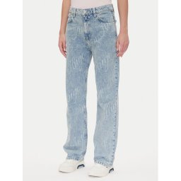 HUGO Дънки Elyah_B 50534771 Син Straight Fit