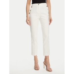 Morgan Чино панталони 251-PKY.F Бял Slim Fit