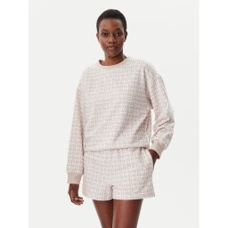 DKNY Пижама YI50040 Бежов Regular Fit