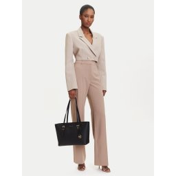 Дамска чанта MICHAEL Michael Kors Quinn 30T5GQNT2L Черен