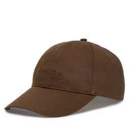 Шапка с козирка Calvin Klein Logo Embroidery Baseball Cap Asi LV04D5013G Кафяв