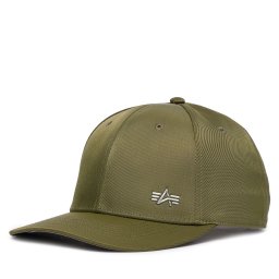 Шапка с козирка Alpha Industries Metal Label 156905 Зелен