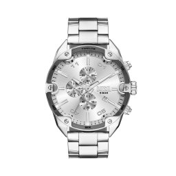Часовник Diesel Spiked Chronograph DZ4677 Сребрист