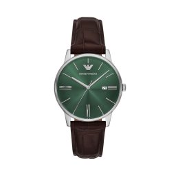 Часовник Emporio Armani Minimalist AR11672 Кафяв