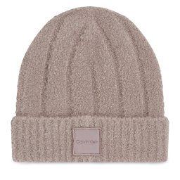 Шапка Calvin Klein Modern Patch Chunky K60K612596 Бежов