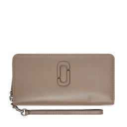 Портфейл Marc Jacobs The Covered J Marc Continental 2P4SMP013S02 Сив