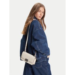 Дамска чанта Tommy Jeans Tjw Crush Crossover AW0AW17529 Екрю