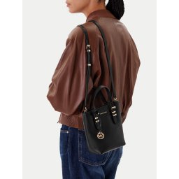 Дамска чанта MICHAEL Michael Kors Quinn 32S5GQNC0L Черен