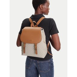 Раница MICHAEL Michael Kors Quinn 30T5GQNB2B Бежов