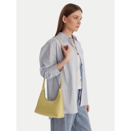 Дамска чанта Calvin Klein Foil Logo Conv Shoulder Bag LV04F3272G Жълт
