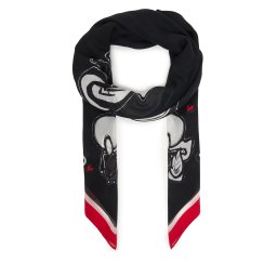 Шал KARL LAGERFELD B1W33106 Черен