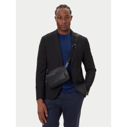 Мъжка чантичка Calvin Klein Emblem Emboss Camera Bag LV04D3203G Черен