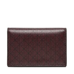Портфейл Calvin Klein Emblem Aop Accordion Cardcase LV04F1083G Бордо