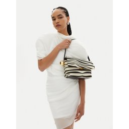 Дамска чанта JACQUEMUS The Rond Carre 24H243BA383-3209 Бял