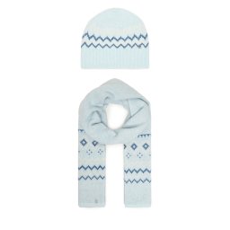 Комплект шал и шапка Guess W5PZ18 Z3LQ0 Син