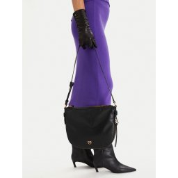 Дамска чанта PINKO Hobo Zip Around Classic AI 25-26 PLTT 105113 A0QO Черен