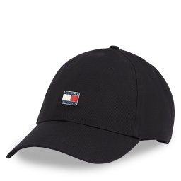 Шапка с козирка Tommy Jeans Tjw Heritage Plaque Cap AW0AW16986 Черен