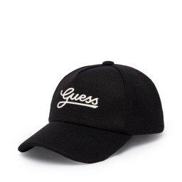 Шапка с козирка Guess AW5182 WOL01 Черен
