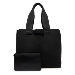 Сак Calvin Klein Ck Ease E/W Tote Knit K50K512892 Черен
