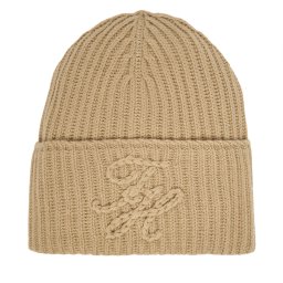 Шапка Tommy Hilfiger Th Elevated Script AW0AW17777 Бежов